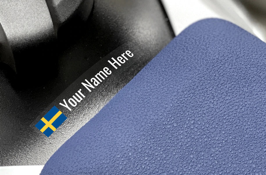 Rider Tags with Europe Flag