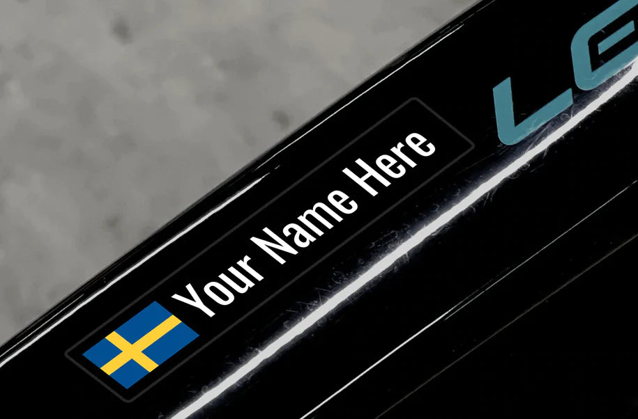 Rider Tags with San Marino Flag